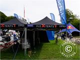 Printed roof cover w/valance for pop up gazebo FleXtents® PRO 4x6 m