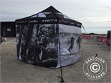 Printed roof cover w/valance for pop up gazebo FleXtents® PRO 3x3 m