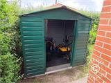 Garden shed/Steel cabinet 1.6x0.85x1.8 m, ProShed®, Anthracite